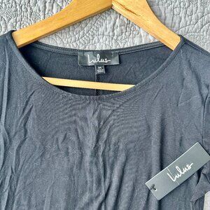 Black Long Sleeve Maxi Dress - Never Worn!